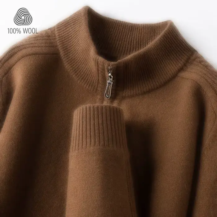 Pull 100% laine vierge pour hommes