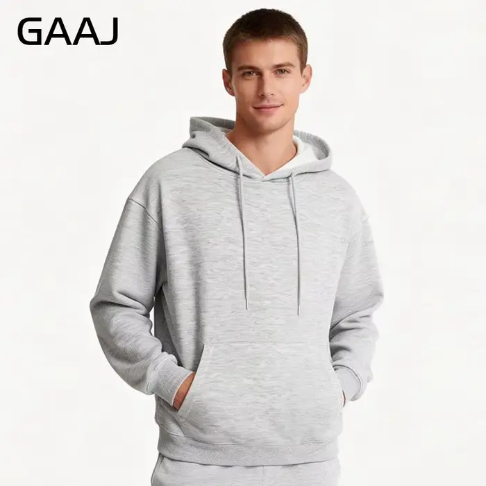 Sweat à capuche GAAJ en polyester pour homme et femme, style décontracté et confortable pour les occasions décontractées automnales et hivernales