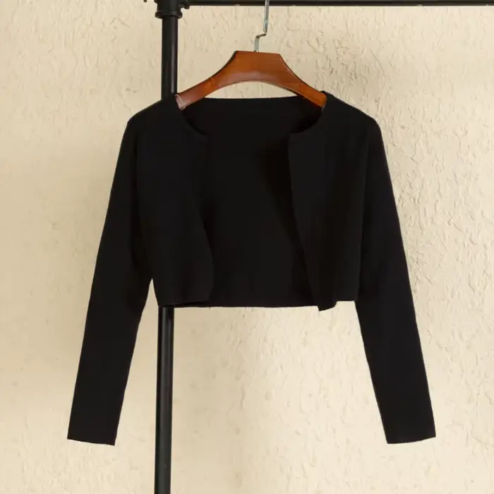 gilet femme manche longue cardigan tricoté à manches longues korean fashion vetement femme 2025 mant