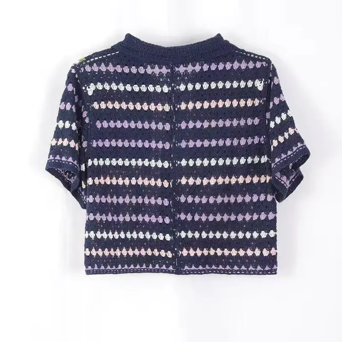 Cardigan en crochet pour femme