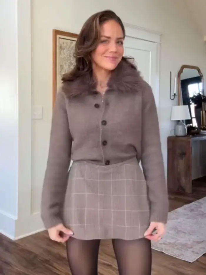 Veste fausse fourrure ample col rabattu boutonnage simple HH pour femmes hiver décontracté à offrir occassions spéciales
