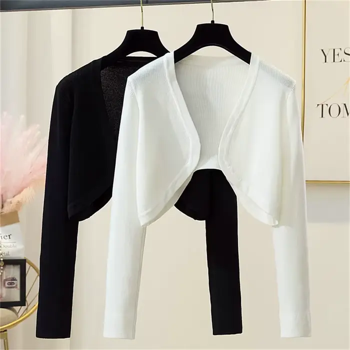 Cardigan français avec licou pour femme