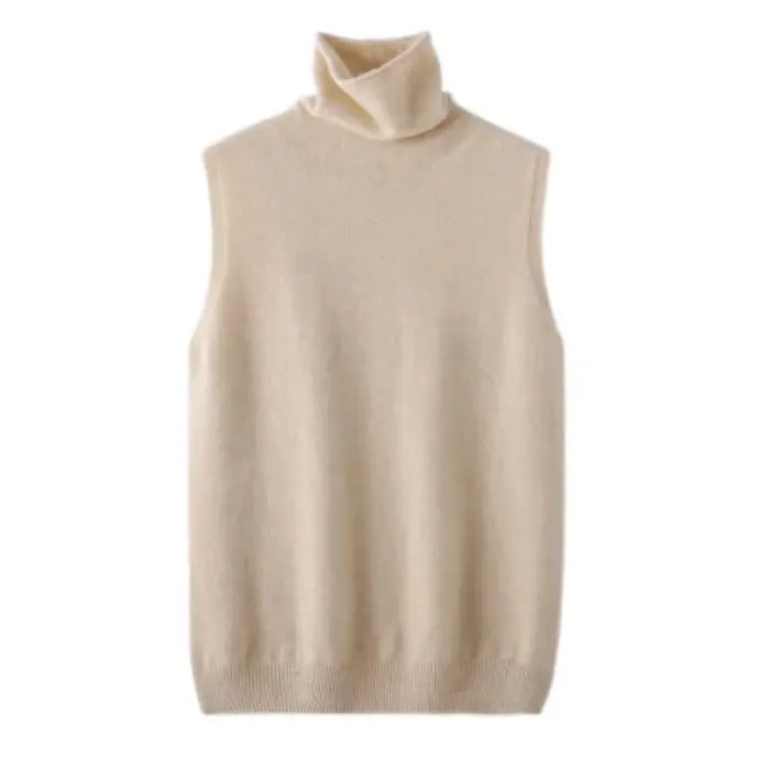 Pull en laine tricoté à col haut, à la mode, Style court, gilet ajusté pour femmes, automne printemp