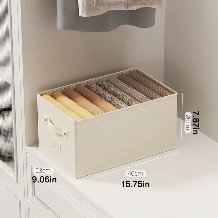 1PC Panier de rangement Oxford pour vêtements et jouets