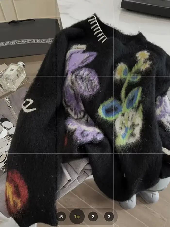 Pulls à col rond Harajuku pour femmes, pull câlin vintage, tricots Mohair, esthétique des années 200