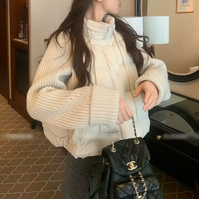 Veste bywindto en polyester solide pour femmes, style décontracté, confort hiver, occassions spéciales, élégance moderne