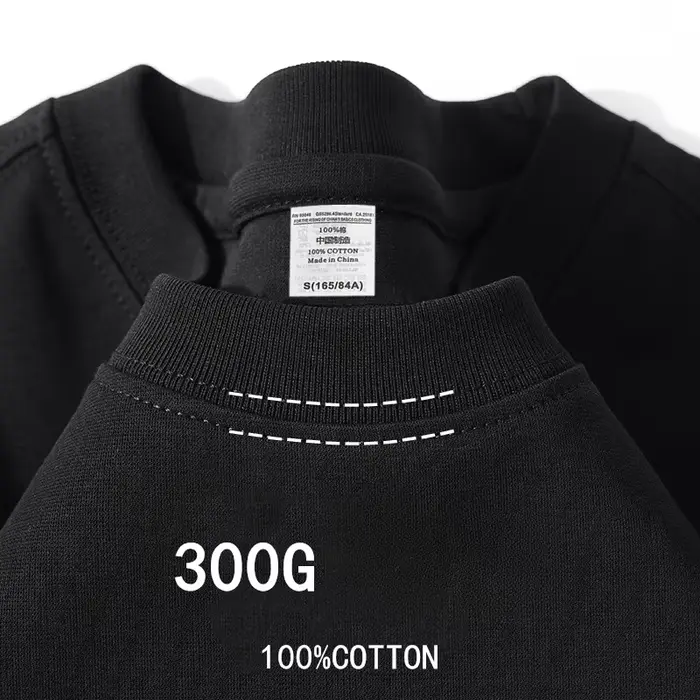 T-shirt à manches courtes en coton épais