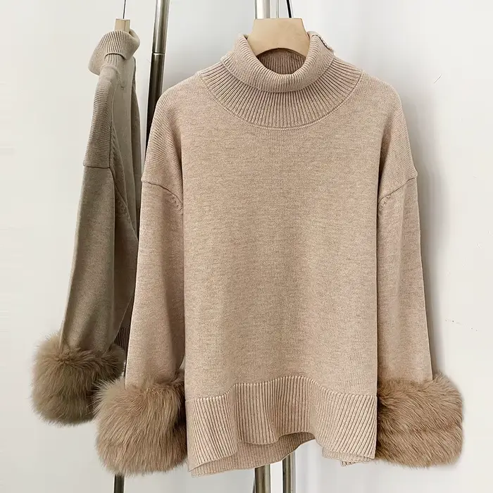 Cardigan en tricot pour femme, pull d'automne, pull épais et chaud pour femme, collection hiver 2026