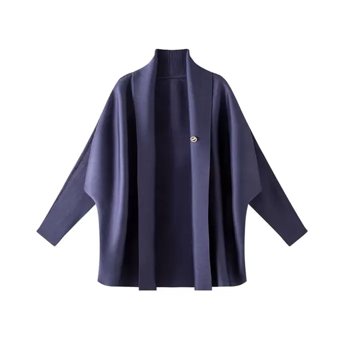Cardigan plissé Miyake pour femme
