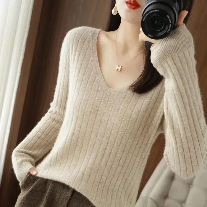 Pull à manches longues pour femme