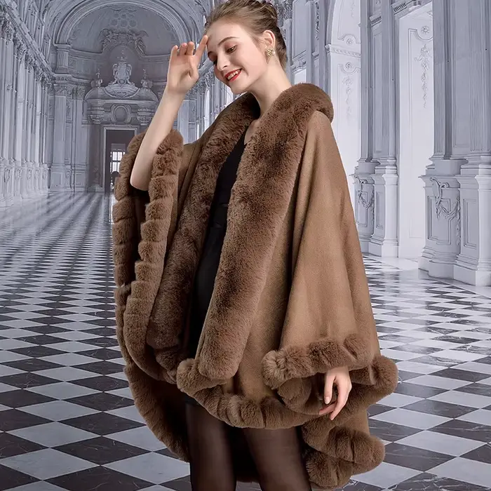 Poncho At Pendule Cape pour Femme