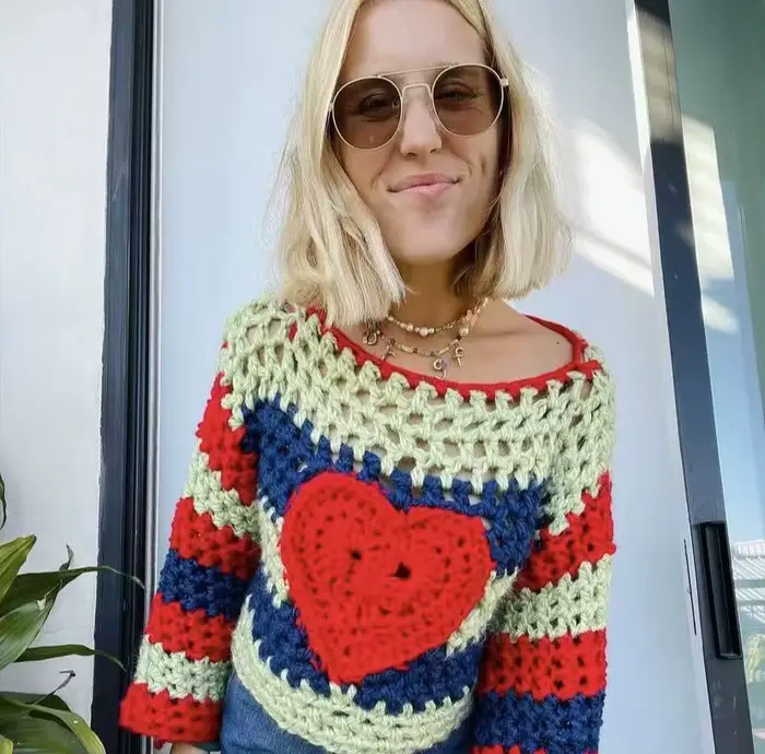 Haut en laine et mohair à col rond personnalisable pour femmes, tissé à la main, décontracté et élégant pour toutes les saisons et occasions spéciales