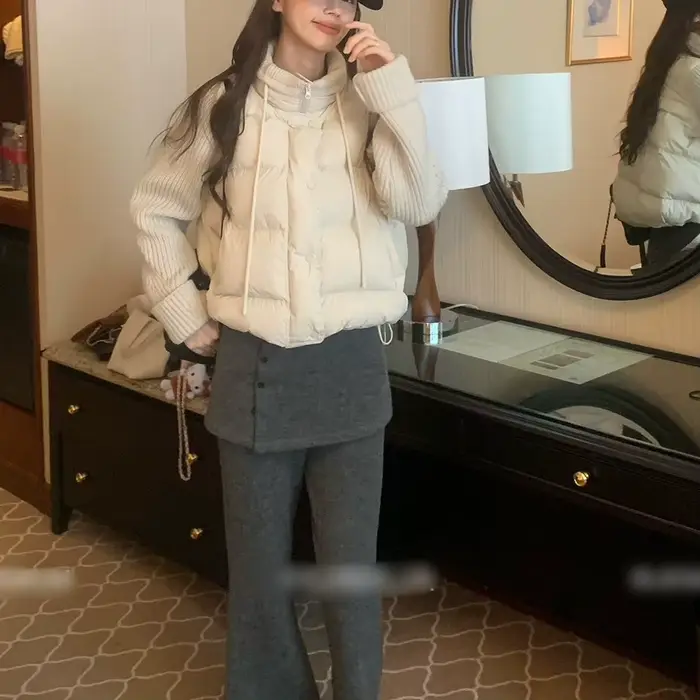 Veste bywindto en polyester solide pour femmes, style décontracté, confort hiver, occassions spéciales, élégance moderne