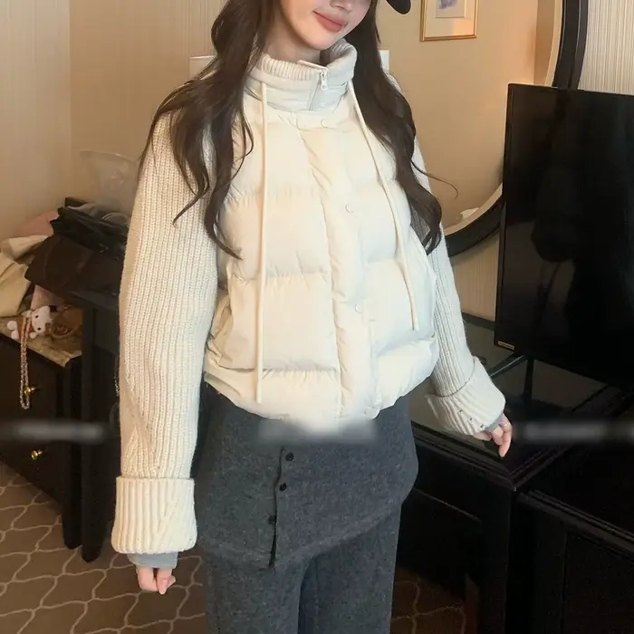 Veste bywindto en polyester solide pour femmes, style décontracté, confort hiver, occassions spéciales, élégance moderne