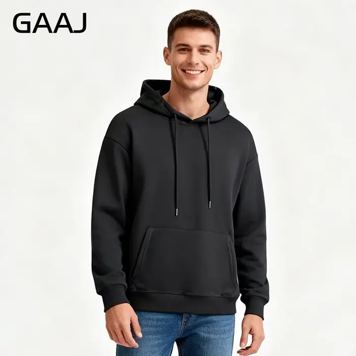 Sweat à capuche GAAJ en polyester pour homme et femme, style décontracté et confortable pour les occasions décontractées automnales et hivernales