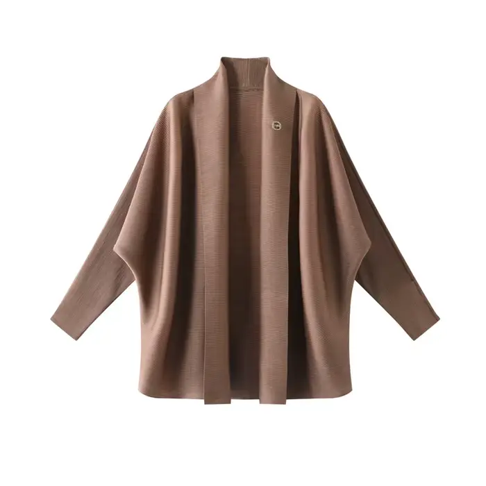 Cardigan plissé Miyake pour femme