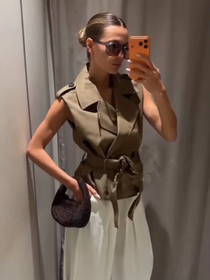 Gilet polyvalent chic et décontracté pour femme HH